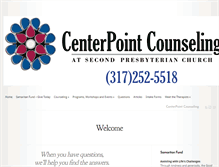 Tablet Screenshot of centerpointcounseling.org